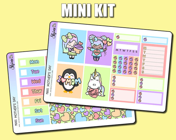 Mother's Day - Mini Sticker Kit Print Pression