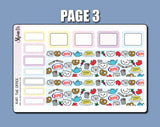 The Office Hobonichi Cousin Sticker Kit
