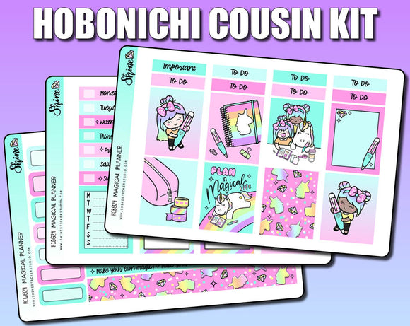 obonichi Cousin Sticker Kit By Shine Sticker Studio | Stickers