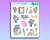 Luna Stickers | Deco Stickers | Animal Crossing Stickers | Shine Studio