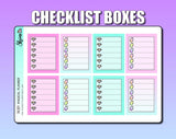 Checklist Boxes Stickers By Shine Sticker Studio