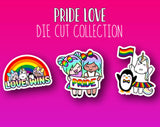 Pride Love Sticker DIE CUT Collection