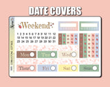 Cobblestone Cottage - Vertical Weekly Sticker Kit