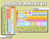 Undated Springtime Monthly Kit - Hobonichi