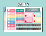Back to School - Mini Sticker Kit Print Pression