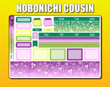Undated Haunted Mansion Monthly Kit - Hobonichi Weeks Hobonichi Cousin