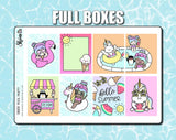 Pool Party - Vertical Weekly Sticker Kit