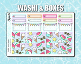 Pool Party - Vertical Weekly Sticker Kit