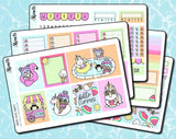 Pool Party - Vertical Weekly Sticker Kit