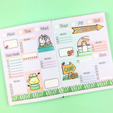 Luna & Star Camping Mini Sticker Kit
