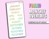 Undated Snuggly Things Monthly Kit - Hobonichi A6