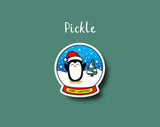 Best Merry Christmas Stickers by Shine Sticker Studio | Pickle Stickers  | Shine Studio