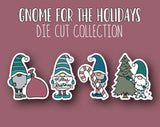 Gnome for the Holidays - Sticker DIE CUT Collection By Shine Sticker Studio