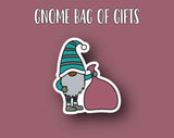 Gnome Bag Of Gifts Stickers Designed By Shine Sticker Studio