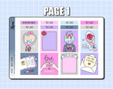 Self Love Hobonichi Cousin Sticker Kit