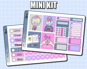 Self Love - Mini Sticker Kit Print Pression