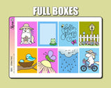 Springtime - Vertical Weekly Sticker Kit