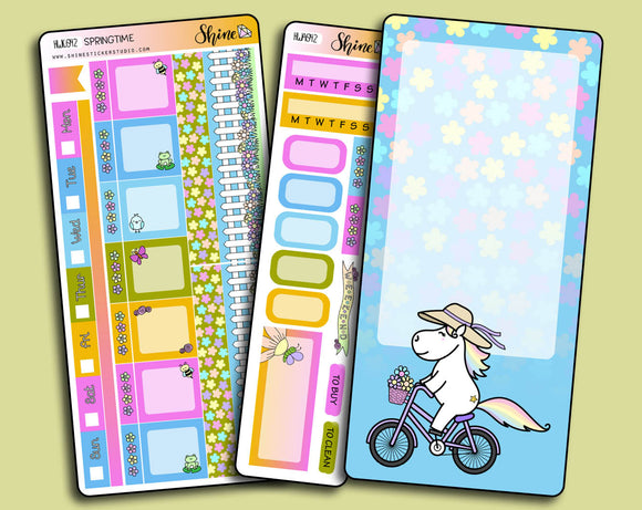 Springtime - Hobonichi Weeks Sticker Kit