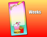 Junk Food Jumbo Sticker