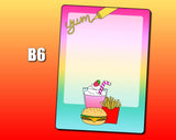 Junk Food Jumbo Sticker