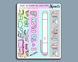 A6 Planner Girl Washi Strip Stickers