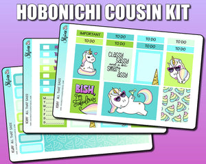 All That Sass - Hobonichi Cousin Sticker Kit