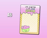 Ice Cream Jumbo Sticker