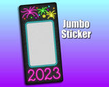 Neon New Years 2023 - Hobonichi Weeks Sticker Kit