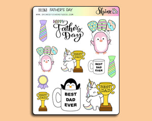 Father's Day Deco Stickers