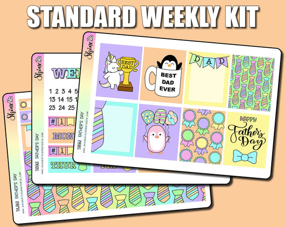 Father's Day - Standard Weekly Sticker Kit