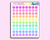 All Color Clear Small Dot Stickers By Shine Sticker Studio