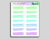 Cool Colors Highlight Stickers By Shine Stickers