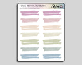 Neutral Highlight Stickers By Shine Studio