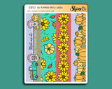 A6 Pumpkin Patch Washi Strip Stickers