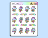 Luna Cheer Stickers Designed By Shine Studio | Luna Stickers