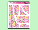 Friends Forever Torn Paper Stickers