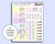 A6 The Office Hobonichi Date Cover Stickers