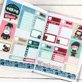 Santa's Workshop - Mini Sticker Kit Print Pression