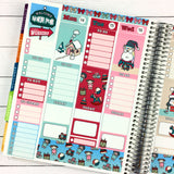 Santa's Workshop - Vertical Weekly Sticker Kit