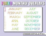 Undated Luna Spring Monthly Kit - Standard Vertical