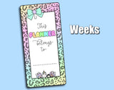 This Planner Belongs To Jumbo Sticker