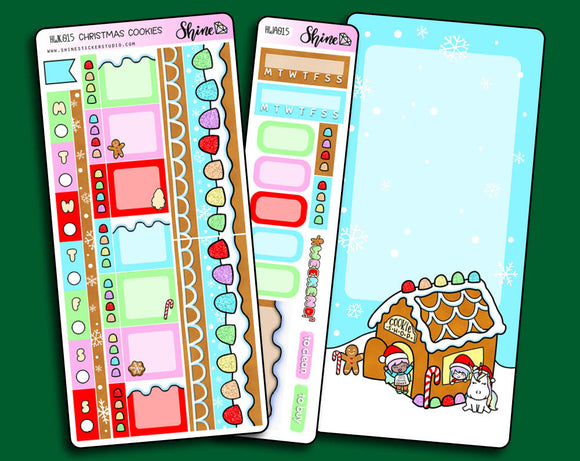 Christmas Cookies - Hobonichi Weeks Sticker Kit