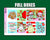 Christmas Cookies - Vertical Weekly Sticker Kit