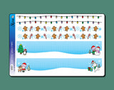 Enjoy Christmas Washi Strip Stickers by Shine Sticker Studio | Best Christmas Stickers | Top Christmas Stickers 2021