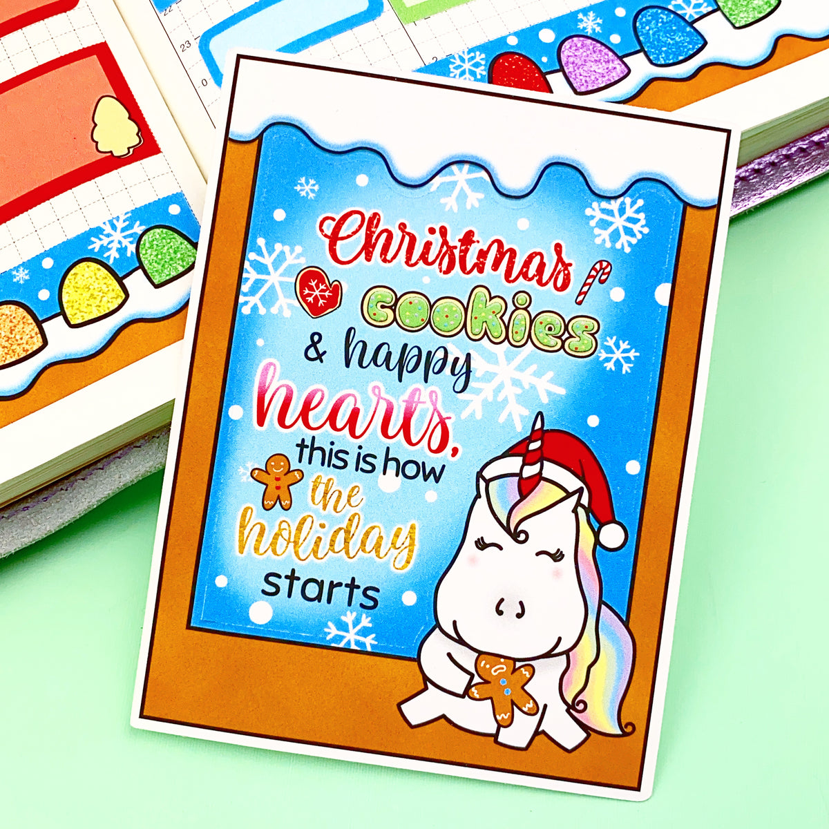 LIMITED TIME ONLY - Christmas Cookies Polaroid Sticker Die Cut Sampler ...