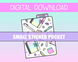 Small Sticker Pocket Digital Download
