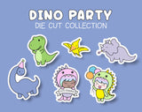 Dino Party Sticker DIE CUT Collection