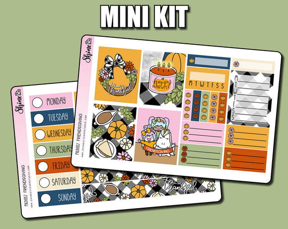 Friendsgiving - Mini Sticker Kit Print Pression