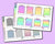 Neutral & Colorful Polaroid Box Stickers By Shine Studio 