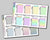 All Colors Mildliner Checklist Stickers By Shine Sticker Studio